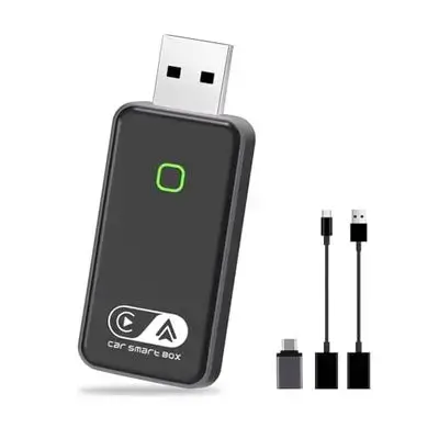 CarPlay and Android Car Wireless Adapter, 2 in 1