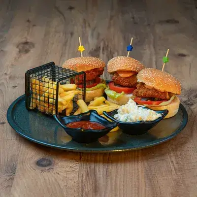Mini Crispy Chicken Burger