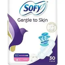 Sofy Gentle to skin , Large 30pads
