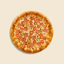 Spicy Hot Dog Pizza