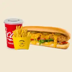 Cheezle Crispy Sandwich (Small Combo)