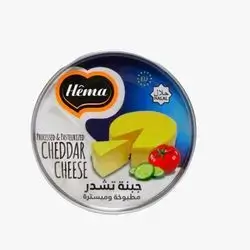 Hema Chedder Tin Cheese 56g