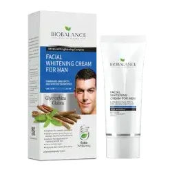 Bio balance face whitening cream for men with sunscreen