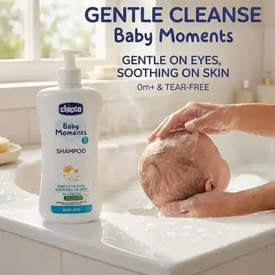 Chicco Baby Moments No-Tears Shampoo (0m+) 500ml