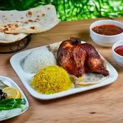 Quarter Chicken On Rice