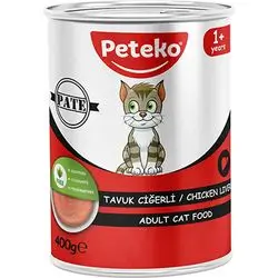Peteko Adult Wet Cat Food - Red Variant, 400 g