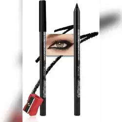 DAVIS 1Pcs Black Color Eyeliner Pencils - 01 Black 