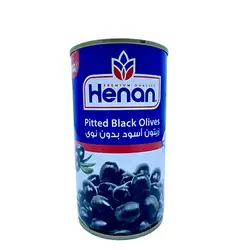 Henan Black Pitted Light Olives 370 g