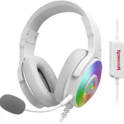 Redragon Pandora h350 RGB Gaming Headset (White)