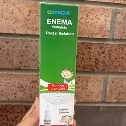 ENEMA pediatric rectal solution for kids 3-12yares (emox)