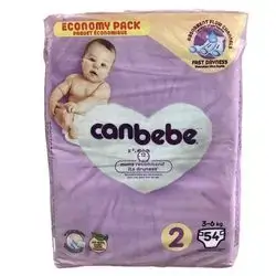 Diaper CanBebe No. 2 (3 - 6kg) 54 pcs