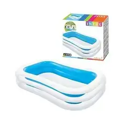 Intex Swim Center Family Pool 2.62 M * 1.75 M * 56 Cm Ages 6+