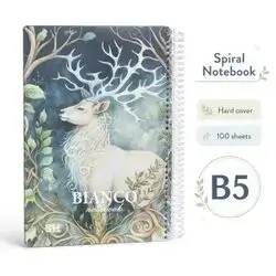 Hardcover Spiral Notebook – B5 | 100 Sheets