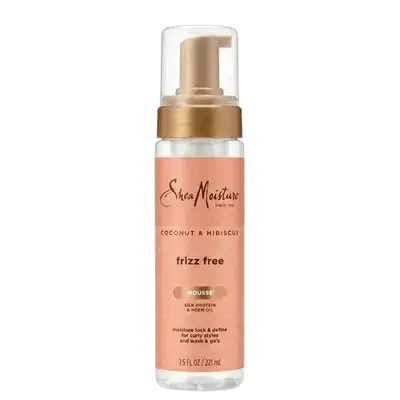 Coconut & Hibiscus Frizz-Free Curl Mousse 221ml _ Shea Moisture