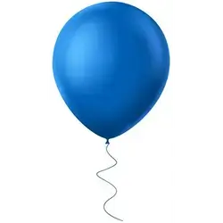 Blue Balloon of Helium