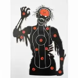 Zombie Target Paper Shooting Targets | Fun Practice & Accuracy Training Sheets
