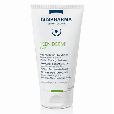 IsisPharma Teen Derm Exfoliating Gel 150 ml//غسول تين ديرما للبشرة الدهنية - 150 مل