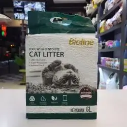 Bioline Tofu With Bentonite Cat Litter 6 Liter