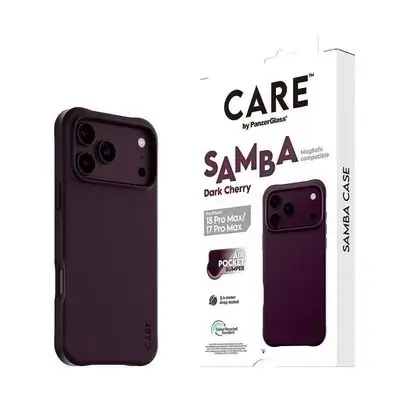 Panzer iPhone 18 Pro Max Case Samba Burgundy MagSafe