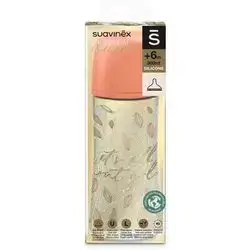 Suavinex Biberon Gold Edition 06m+ Orange 360ml