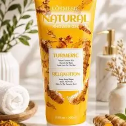 Kormesic Natural Turmeric Shower Gel (200ml)