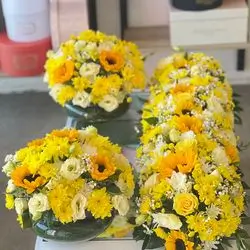 Talbe flower & 2 vasa gift