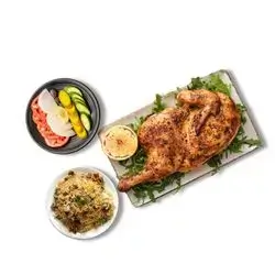 Half Grilled Chicken
