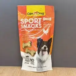 Gim Dog Sport Snacks Training with Poultry 60g