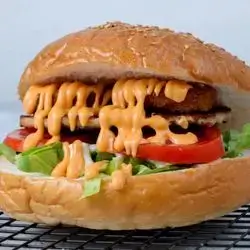 Double Chicken Burger