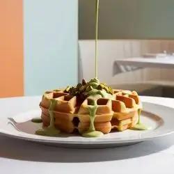 Pistachio Waffle