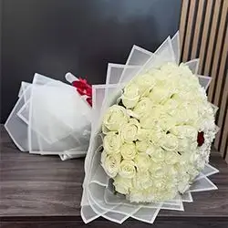 White Rose Bouquet