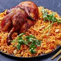 Chicken Mandi Platter