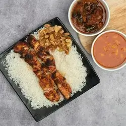 Rice And Chicken Tikka