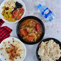 Meat Tashrib + Bowl Of Rice