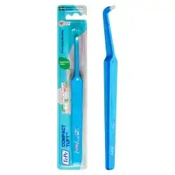 TePe compact tuft precision cleaning toothbrush