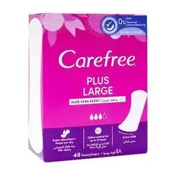 Plus Large Cotton Extract & Aloe Airflow Liner Pantyliners