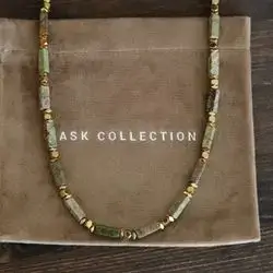 Unakite stone Necklace