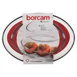Borcam Oval Tray 2pcs Set