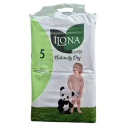 Ilona Ultra Baby Diapers, Size 5 (44 Count)