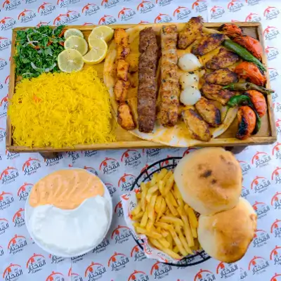 Mixed Grilled Platter (4 skewers)
