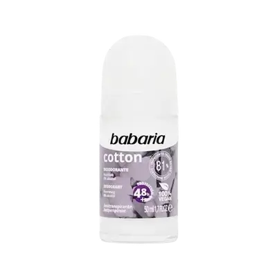 Cotton Deodorant Nourishing 48h Protection 50ml _ babaria