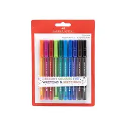 faber castell 10 colors pen set
