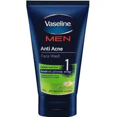 Vaseline men anti acne face wash