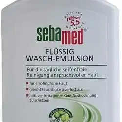 Sebamed 200ml Flüssig Wasch-Emulsion with a pump dispenser.