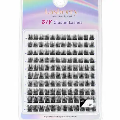 Kisberry DIY cluster lashes MIX12