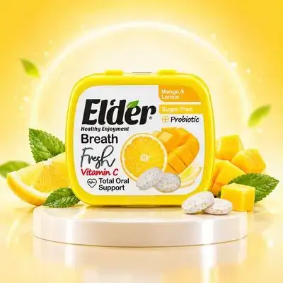Elder Healthy Enjoyment Breath Fresh mango& lemon
