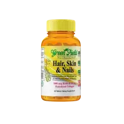 Green field hair skin nails 60 caps