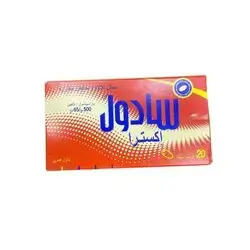Sadil extra tablet paracetamol+cafein