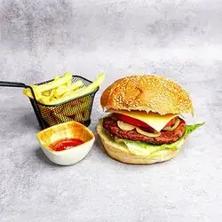 Beef Burger With Cheese