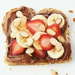 Banana , Strawberry , Oreo and Nutella